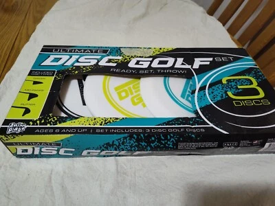 Discs Golf Set Anker Play Set 3 Count Age 6 Years & Up New Old Stock B7 - Image 1 of 4