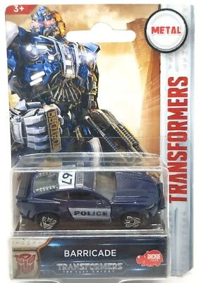 Majorette Ford Mustang Boss Dark Blue Transformer Barricade 1:61 (3") in Package - Image 1 of 4