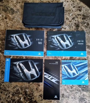 2010 Honda Fit Owners Manual, Technology, Warranty, Consumer Guide & Canvas Case - Image 1 of 4