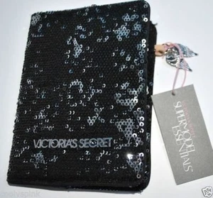 Victorias Secret Supermodel Essentials Sequins Passport Holder Case Cover NWT - Picture 1 of 2