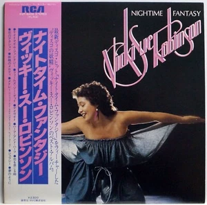 VICKI SUE ROBINSON / NIGHTIME FANTASY / DISCO / SOUL / RVC JAPAN OBI RVP-6406 - Foto 1 di 3