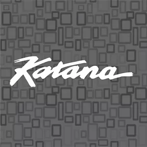 SUZUKI KATANA LOGO Sticker Vinyl Decal for Motorcycle Car Truck Logo #A1 - Picture 1 of 4