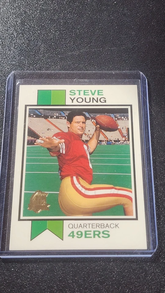 1996 Topps - 40th Anniversary Steve Young #18 - Image 1 of 2