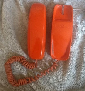 Vintage Western Electric TRIMLINE TELEFON orange Telefon TASTER - Bild 1 von 7