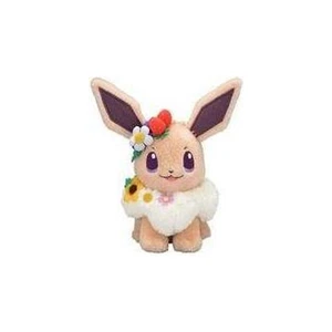“Pokemon” Plush Eevee Easter Garden Party Toy Pokemon Center Exclusive Used - Picture 1 of 2