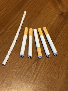 Pipa de cerámica estilo cigarrillo 5 Bat One Hitter GRANDE Dugout 3 pulgadas pipa de cerámica - Imagen 1 de 4