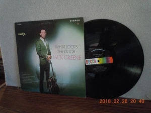 GREENE,JACK Vinyl lp...WHAT LOCKS THE DOOR...DECCA...VG+/VG++...'68 - Foto 1 di 2