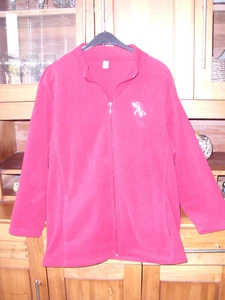 Damen Fleecejacke Gr. 52, rot, super erhalten - Bild 1 von 4