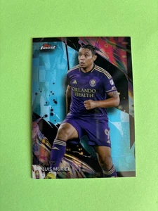 2024 TOPPS FINEST MLS LUIS MURIEL BLUE REFRACTOR /75 ORLANDO CITY SC - Bild 1 von 3