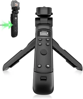 Wireless Camera Tripod Grip w/ OLED Screen & Remote for Nikon Z & Coolpix - Image 1 of 4
