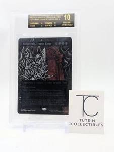 BGS 10 Black Label - Valgavoth, Terror Eater - Showcase Textured Foil #407 POP 1 - Picture 1 of 5