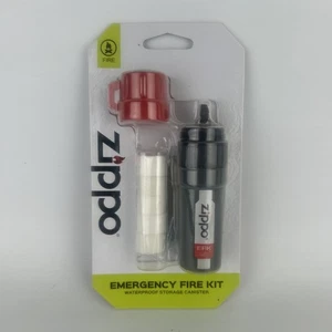 Kit de Incendio de Emergencia ZIPPO 40571, Bote de Almacenamiento Impermeable - Supervivencia, Camping - Imagen 1 de 4