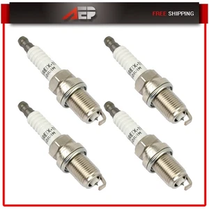 For Chevrolet Tracker 2.0L Suzuki Aerio 2.3L 4x Iridium & Platinum Spark Plugs - Picture 1 of 6