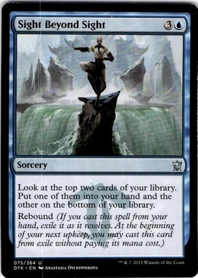 MTG Sight Beyond Sight Dragons of Tarkir Uncommon #75 - Image 1 of 2