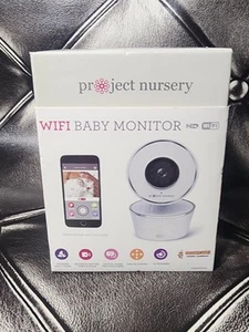 NEW Project Nursery HD Wifi Video Baby Monitor System with Sound and Motion - Picture 1 of 12