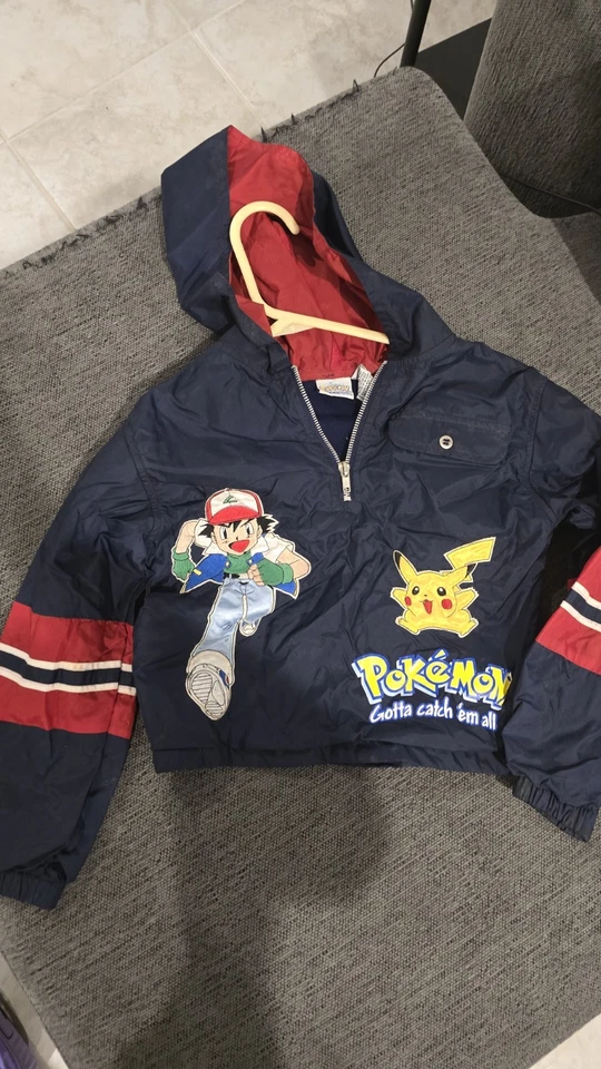 Chaqueta Nintendo Pokemon Vintage Casi Como Nueva Talla S Foto 1 de 4