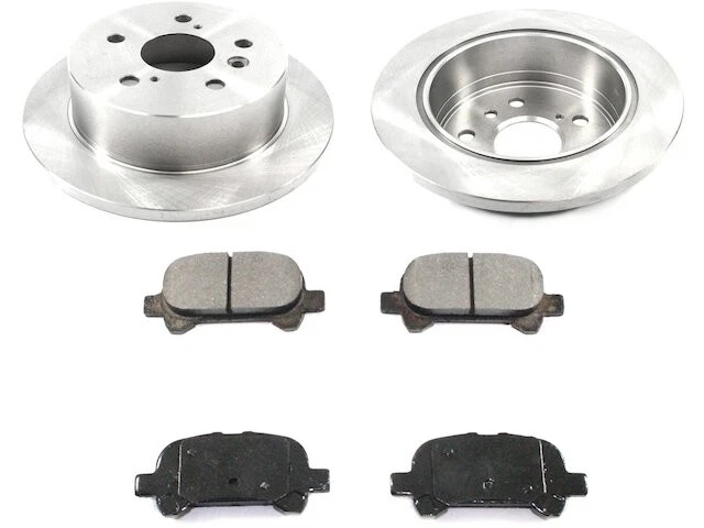 Kit de pastillas de freno trasero y rotor para Toyota Camry 2002-2006 2003 2004 2005 MF145XS Foto 1 de 1