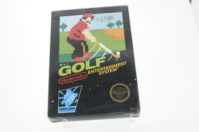 Golf NES Black Box Nintendo CIB Game + Box + Manual + sleeve + foam
