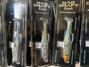 Megabass Magdraft 5" 6"Swimbait new JDM choose color - Picture 1 of 17