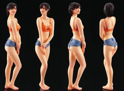 Resin Figure Kit 1/20 Bikini Girl Unpainted Garage Resin Kit - Image 1 of 4