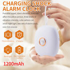 Vibration Alarm Clock Bed Shaker Rechargeable Vibrating for Deaf Heavy Sleeper8Y