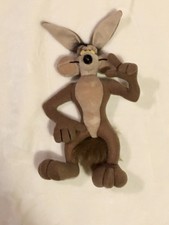 Vintage 1994 Wile E. Coyote 12" Tyco Plush Toy Stuffed Doll Looney Tunes Rare