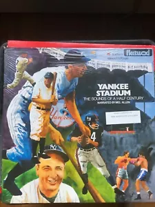 1973 YANKEE STADIUM THE SOUNDS OF A HALF CENTURY PLATTENALBUM VON MEL ALLEN SELTEN - Bild 1 von 2