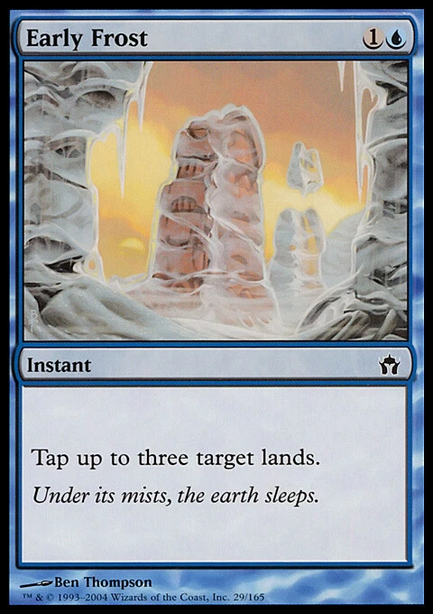 MTG Magic the Gathering Early Frost (29/165) Fifth Dawn LP - Image 1 of 1