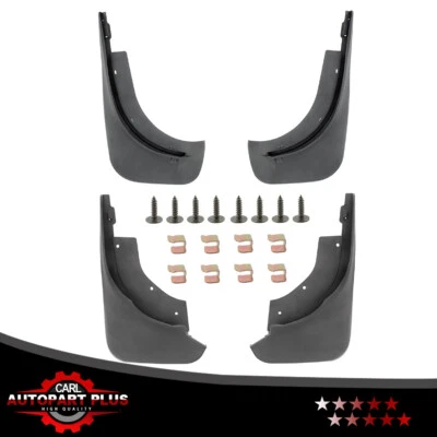 4x protectores contra salpicaduras guardabarros para Volkswagen Touareg 2007 2008-2010 deportivo utilitario Foto 1 de 4