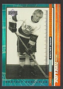 1999-00 UPPER DECK EXCLUSIVE TIMELINE WAYNE GRETZKY #2 Circa 1968