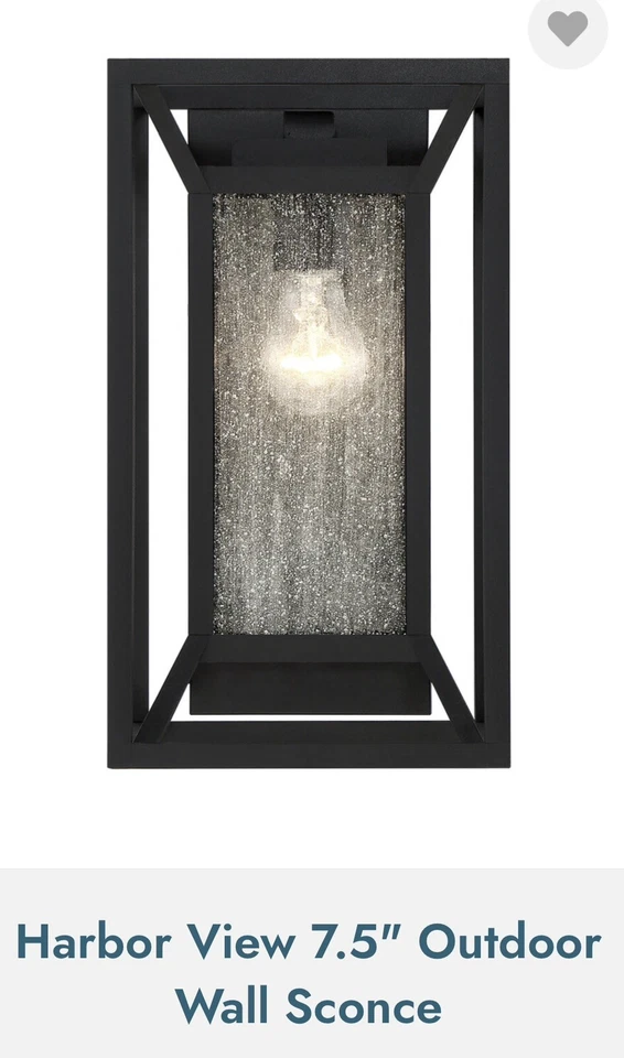 Aplique de pared Harborview 71265-66 luz de porche Foto 1 de 4