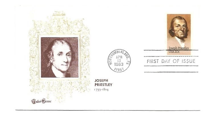 2038 Joseph Priestley, Tudor House FDC - Image 1 of 1