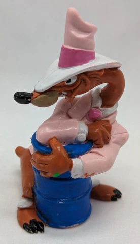 1987 Who Framed Roger Rabbit Weasel Toon Patrol Smarty Disney Figure - Free Post Cover