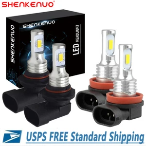For Lexus IS350 IS250 2006-2015 6000K LED Headlight High/Low Beam 4pcs Combo - Picture 1 of 11