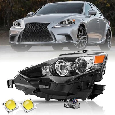 For 2014-2016 Lexus IS250 IS200T IS300 IS350 LED Headlight Driver Side Lamp - Image 1 of 4
