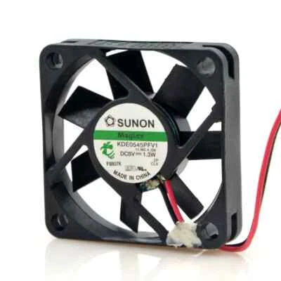SUNON Cooling Fan 4510 4.5CM KDE0545PFV1 5V 1.3W 45x45x 10mm 1.8"x1.8"x0.4" - Image 1 of 4