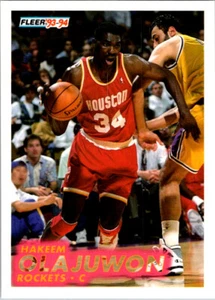 Hakeem Olajuwon 1993 Fleer #79 Basketball Card - Picture 1 of 2