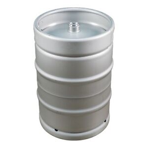 NEW 15.5 Gallon 1/2 Barrel US Commercial Beer Keg - Sankey D Sanke Draft Brewing