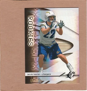2008 SPx Rookies #109 Jacob Hester Gold 17/25 Rookie RC...NM+ - Picture 1 of 2