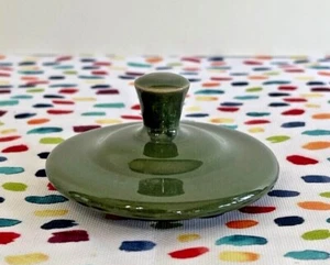 Fiestaware Salbei kleiner Zuckerdeckel Fiesta nicht mehr produziert grün Ersatzdeckel NUR - Bild 1 von 5