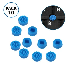 10X Trackpoint Pointer Blue Stick Point Cap For Dell Laptop Notebook - Picture 1 of 3