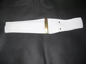 White Ceremonial SA80 empty scabbard frog - NEW - Picture 1 of 3