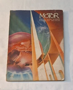 1938 November Annual Motor Show Program -300  pg Oversize Complete - Picture 1 of 9