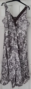Debenhams Collection sleeveless cotton dress. Size 18. - Picture 1 of 6