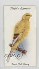 1933 Player's Aviary and Cage Birds Tobacco Dutch Frill Canary #10 02v3