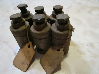 6 clavijas de válvula autobloqueantes de gran tamaño NOS .001 1949 1950 Kaiser & Frazer 204026 Foto 1 de 4