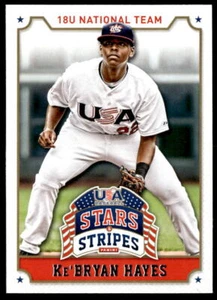 2015 Panini USA Baseball Stars & Stripes #57 Ke'Bryan Hayes - Picture 1 of 2