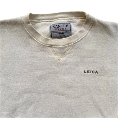 Sudadera Leica Cámara Vintage Años 90 Mediana Pesada Cuello Redondo Fotografía Foto 1 de 4