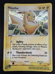 Pikachu 012 Black Star Promo 2003 E Reader Series Holo Rare Pokemon TCG LP - Picture 1 of 10