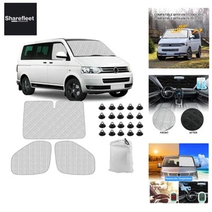 Protector solar coche parabrisas repuesto para VW T5 T6, 3 PIEZAS protección solar parabrisas... - Imagen 1 de 9